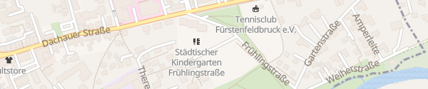 Karte Frühlingstraße Fürstenfeldbruck