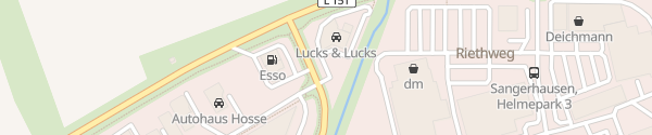 Karte Autohaus Lucks & Lucks Sangerhausen
