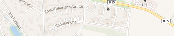 Karte Blankenhainer Straße Bad Berka