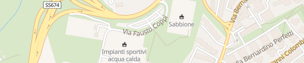 Karte Via Fausto Coppi Siena