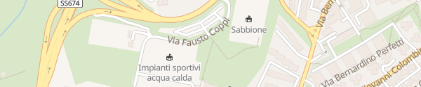 Karte HPC Via Fausto Coppi Siena