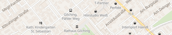 Karte Rathaus Gilching