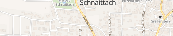 Karte Badstraße Schnaittach