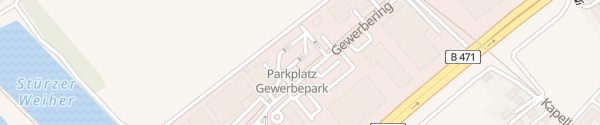 Karte Parkplatz Gewerbepark Geiselbullach Olching