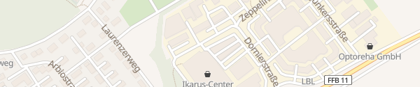 Karte AEZ Ikarus Center Puchheim