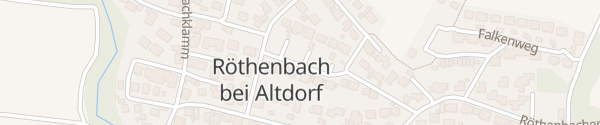 Karte Parkstraße Altdorf bei Nürnberg