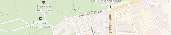Karte Kleiner Damm Rudolstadt