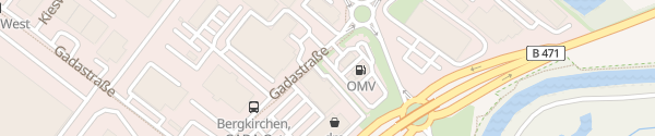 Karte OMV Tankstelle Bergkirchen