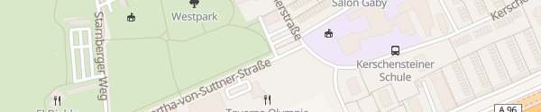 Karte Bertha-von-Suttner-Straße Germering