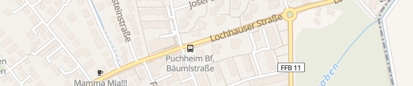 Karte Lochhauser Straße Puchheim