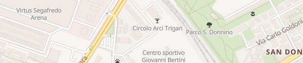 Karte Via Giovanni Bertini Bologna