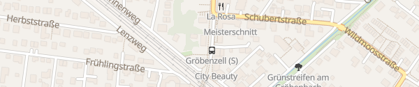 Karte Bahnhofstraße Gröbenzell