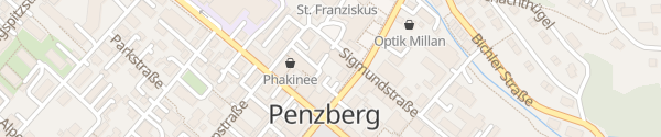 Karte KLING Penzberg