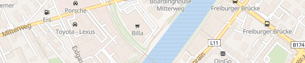 Karte Billa Plus Mitterweg Innsbruck