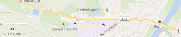 Karte Freibad am Limes Kipfenberg