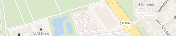 Karte McDonald's Sieben Seen Center Schwerin