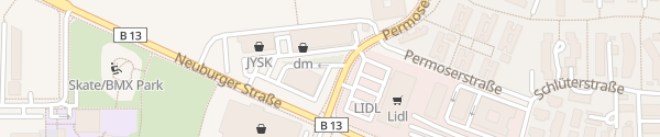 Karte A.T.U Permoserstraße Ingolstadt