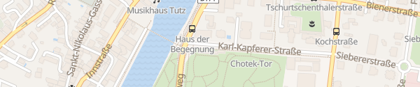 Karte Karl-Kapferer-Straße Innsbruck