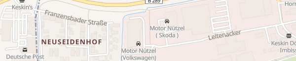 Karte Motor-Nützel Kulmbach