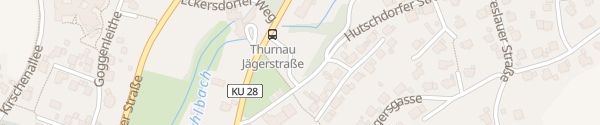 Karte Hutschdorfer Straße Thurnau