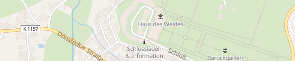 Karte Schloss Hundisburg Haldensleben