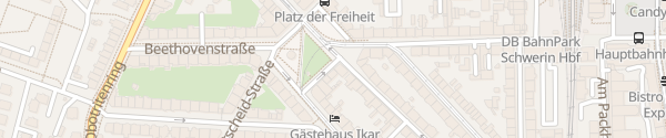 Karte Platz der Freiheit Schwerin