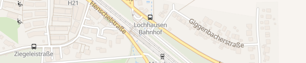 Karte P+R Lochhausen München