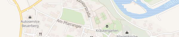 Karte Klosterstraße Eurasburg