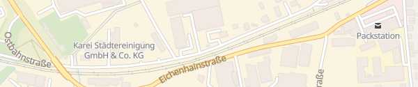 Karte Ostbahnstraße Hersbruck