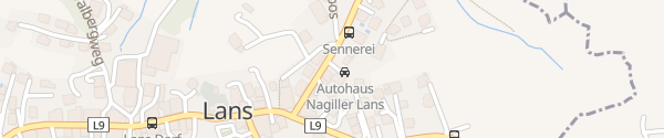 Karte Autohaus Nagiller Lans