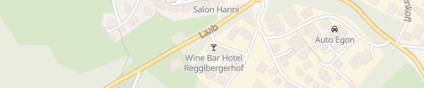 Karte Hotel Regglbergerhof Deutschnofen