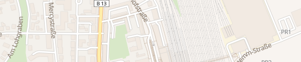 Karte Hauptbahnhof Ingolstadt