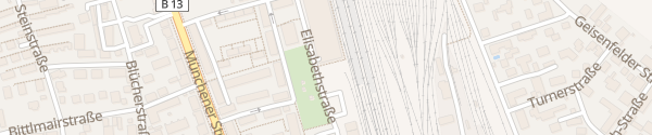 Karte Parkhaus Hauptbahnhof Ingolstadt