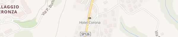 Karte Hotel Corona Carano