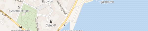 Karte Anderssons kaj Parkering Lysekil