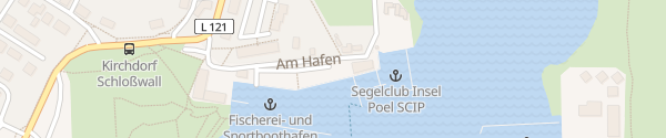 Karte Hafen Kirchdorf Insel Poel