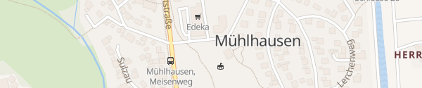 Karte Meisenweg Mühlhausen