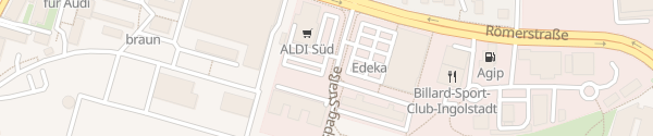 Karte ALDI Süd Despag-Straße Ingolstadt