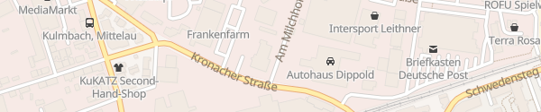 Karte BMW Autohaus Rhein Kulmbach