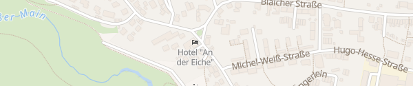 Karte Hotel An der Eiche Kulmbach