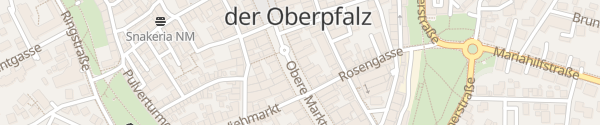 Karte Oberer Markt Neumarkt in der Oberpfalz