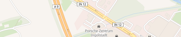 Karte Porsche Zentrum Ingolstadt