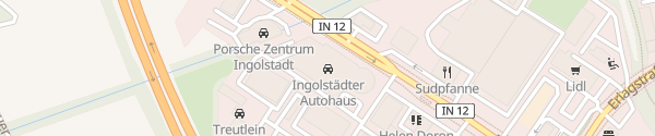 Karte BMW Autohaus Hofmann Ingolstadt