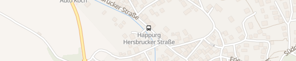 Karte Hersbrucker Straße Happurg