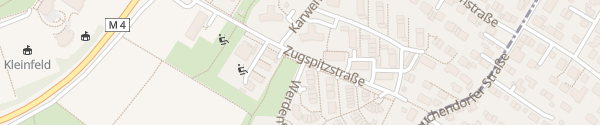 Karte Zugspitzstraße Neuried