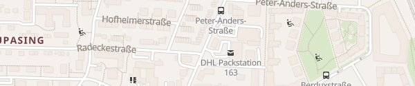 Karte Paul-Gerhardt-Allee München
