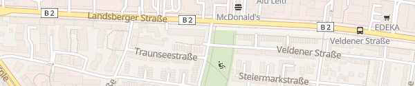 Karte Kremser Straße München