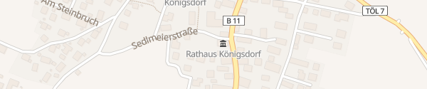 Karte Gemeindeverwaltung Königsdorf