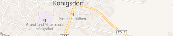 Karte Posthotel Hofherr Königsdorf