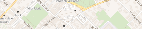 Karte Al Bosco dei Preti Thiene